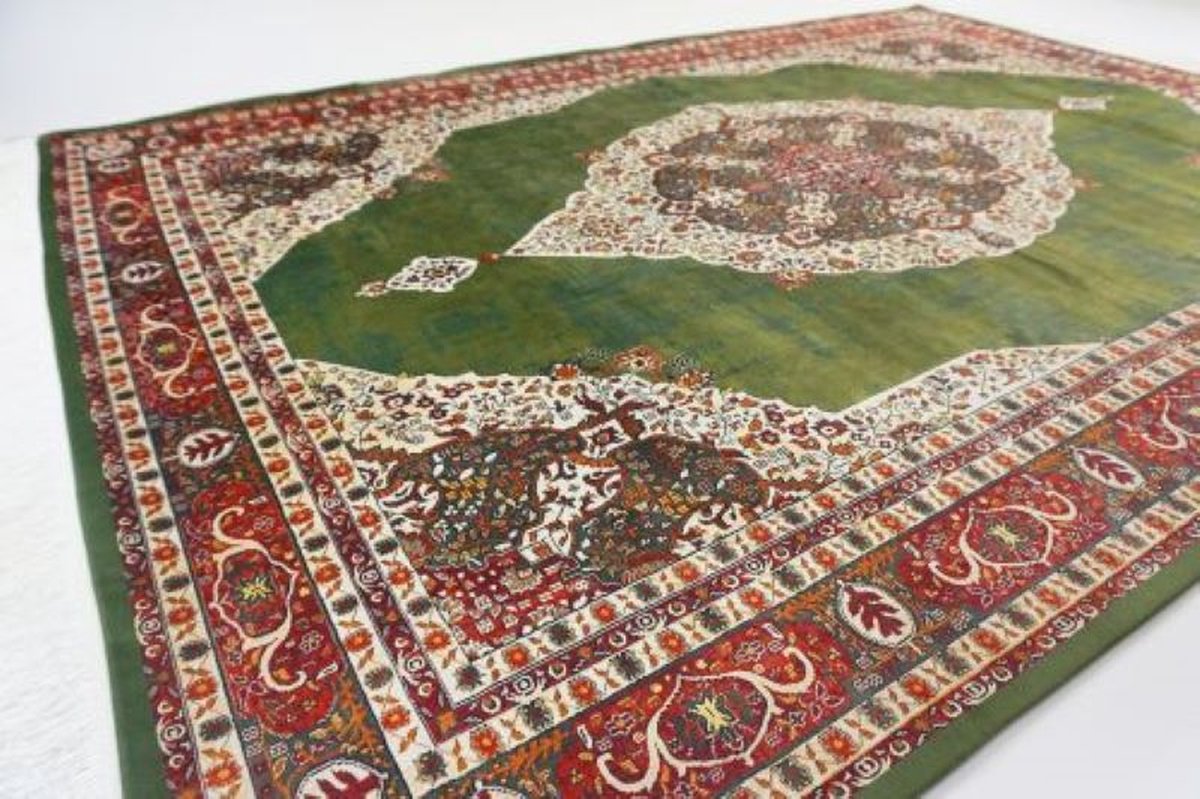 SusaStyle - OUTLET - Wandkleed Mishawat – 100x140 cm – Perzisch design – Luxe woondecoratie met zijdezachte glans