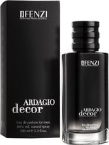 Oriëntaals, Kruidige merkgeur - JFenzi voor heren - Eau de Parfum - Ardagio Decor - 100ml - 80% ✮✮✮✮✮  - Cadeau Tip !