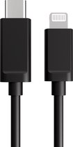 Classic Black edition USB-C naar Lightning Kabel 2m - Geschikt voor Apple iPhone - iPad - MFi gecertificeerd