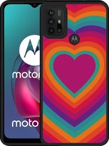 Motorola Moto G10 Hardcase hoesje Retro Hart - Designed by Cazy