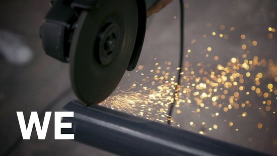 VONROC Telescopische Plafondschuurmachine – 1050W – Ø225MM – Ideaal voor plafond & muur