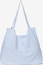 Studio Noos Mom Bag | Blue Striped Linen.