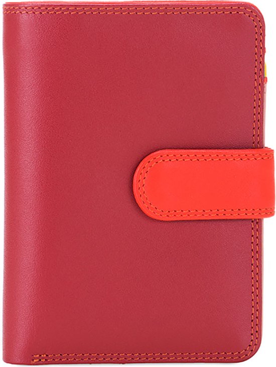 Mywalit Portafoglio Medio Unisex In Pelle Con Zip - 10 Scomparti Per Carte, Sicilia