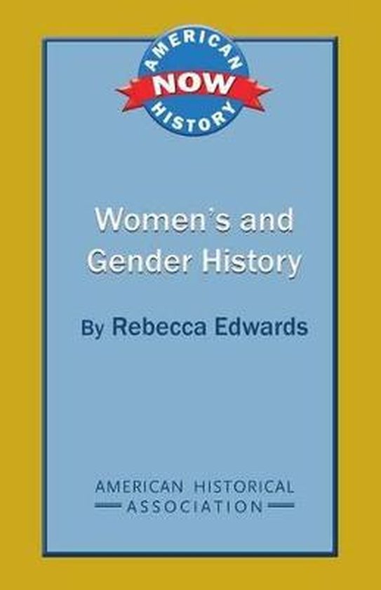 Women's and Gender History 9780872291959 Rebecca Edwards Boeken
