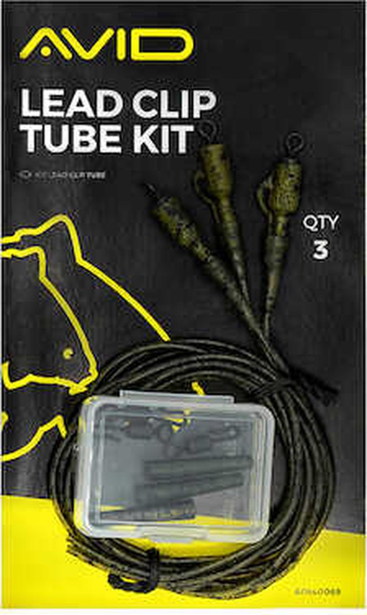 Avid Carp Outline Lead Clip Tube Kit (3 pcs)