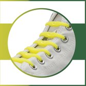 Shoeps elastische veters - Sunshine Alert- Geel groen - 14 stuks