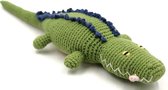 Pebble Child Crocodile- Baby- Babyspeelgoed- Gehaakt
