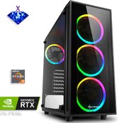 ZealousPC SAPPHIRE X - AMD Ryzen 5 - 16GB - 500GB SSD - 2TB HDD - RTX 2060