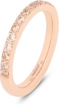 Melano Friends - Ring - Couleur or rose - Champagne - Taille 54 - Saddy