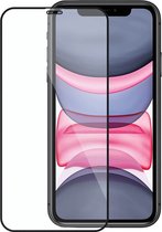 Mobiq - Edge-to-edge Screenprotector iPhone 11 - transparant