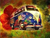 Diamond painting  50x40 cm vw bus