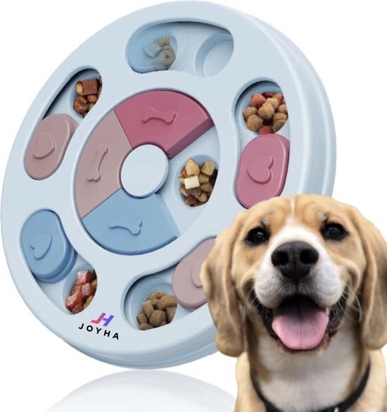 Joyha Honden Puzzel Met Gratis Hondenkam | Speelgoed | Speeltjes | Slow feeder | Intelligentie | Denkspelletje | Puppyspeelgoed | Anti Schrokbak | Interactieve | Langzame Voerbak | Dog puzzle | Hondenpuzzel