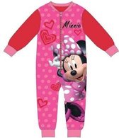 Minnie Mouse onesie / pyjama - maat 128 - onesies huispak - roze