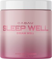 Cabau Lifestyle - Sleep Well - Slaap zoals doornroosje - Green Tea - Cranberry - 300 gram - Met melatonine - Voor een betere nachtrust - Ontspanning - Heerlijk van smaak