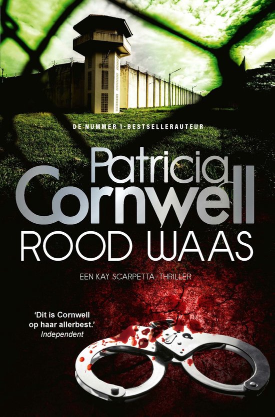 Cover van het boek 'Rood waas' van Patricia Cornwell