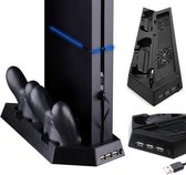 Multifunctionele Standaard voor Playstation 4 Slim - PS4 Vertical Stand Docking Station – Oplader voor PS4 Controller