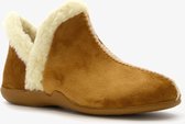 Hush Puppies hoge gevoerde dames pantoffels - Bruin - Maat 40 - Sloffen