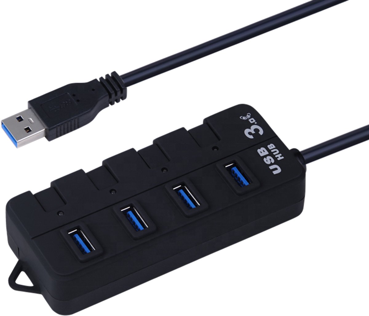 Qost USB 4 In 1 Hub - USB Hub - USB 3.0