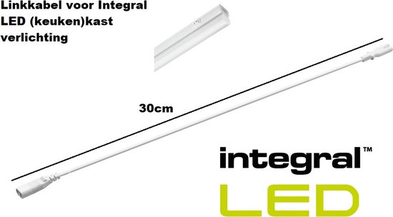 Integral LED - Linkkabel voor (keuken)kastverlichting - 30 cm