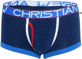 Andrew Christian Fly Tagless Boxer w/ Almost Naked Navy - MAAT M - Heren Ondergoed - Boxershort voor Man - Mannen Boxershort