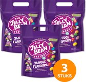 The Jelly Bean Factory 3 sharing bags á 290 g Snoep - 36 Huge Flavours jelly beans - Uitdeelverpakking