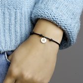 Armband Satijn Letter