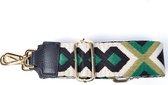 Schouderband-bagstrap-tashengsel-leer-verstelbaar-sac16-tapijt-zwart-groen