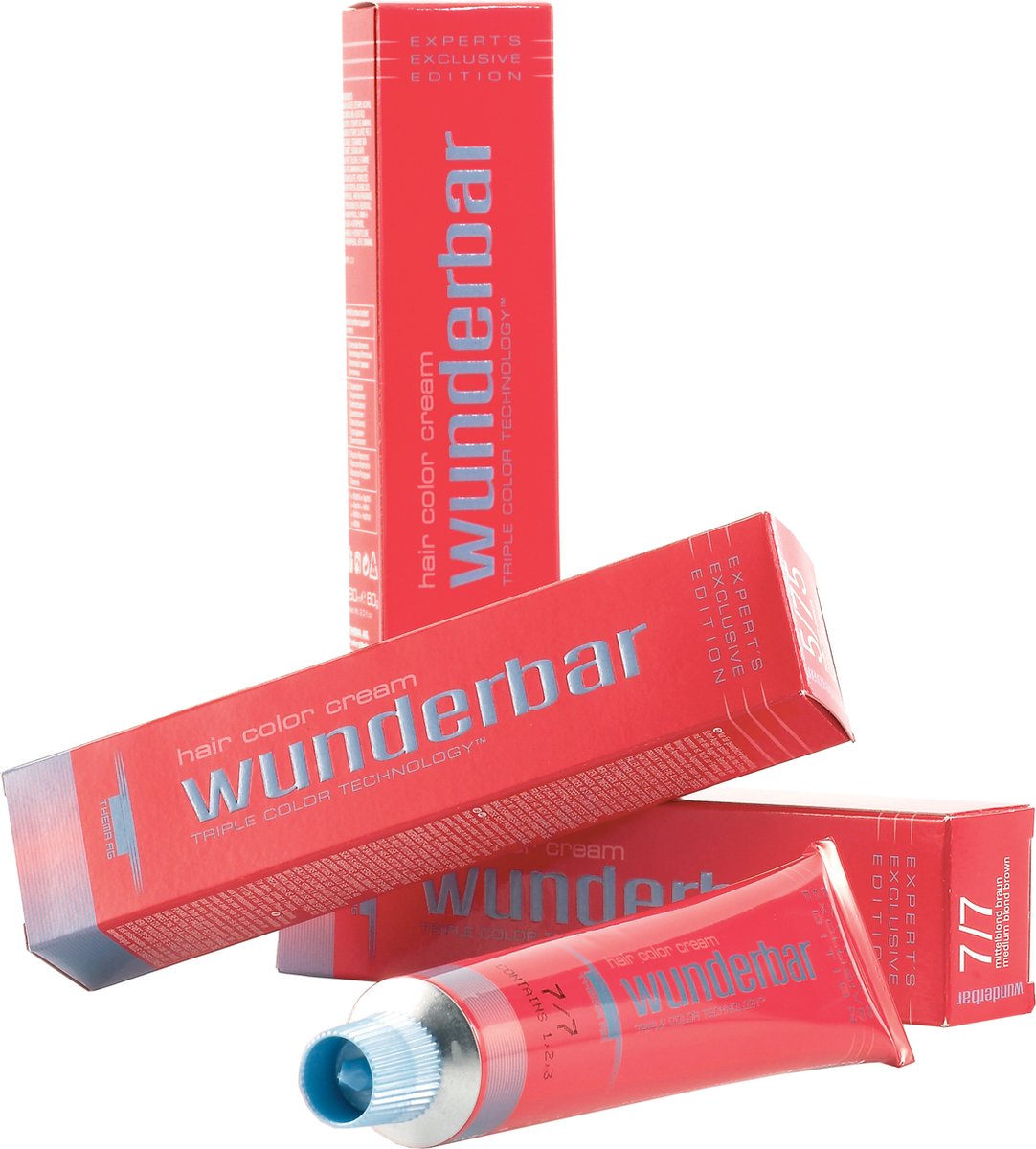 Wunderbar  Haarkleuring Crème Permanent 60ml - 07/3 Medium Blonde Gold / Mittelblond Gold