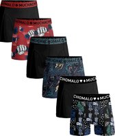 Muchachomalo - 6-pack onderbroeken heren - Elastisch katoen - Zachte waistband - Unieke print