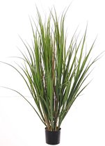Suikerriet - Saccharum officinarum - kunstplant met 153 blad - UV bestendig-  95 cm