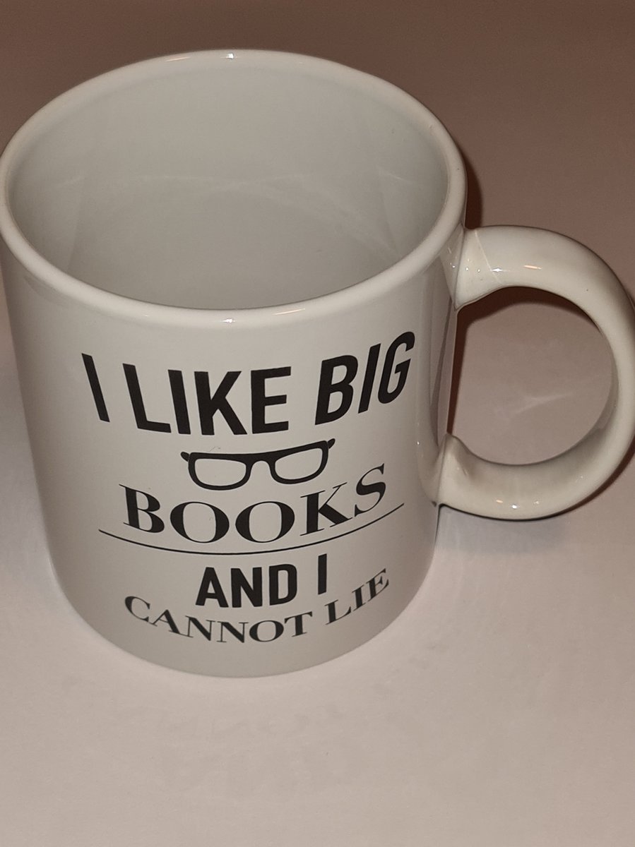 Koffie Mok - I Like Big Books And I Can Not Lie - Set van 4 - The Gift Label - Warme Choco Beker - Grote Beker - Melkbeker