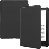 Case2go - E-reader Hoes geschikt voor Amazon Kindle Paperwhite 2021 - Sleepcover - Auto/Wake functie - Magnetische sluiting - Zwart