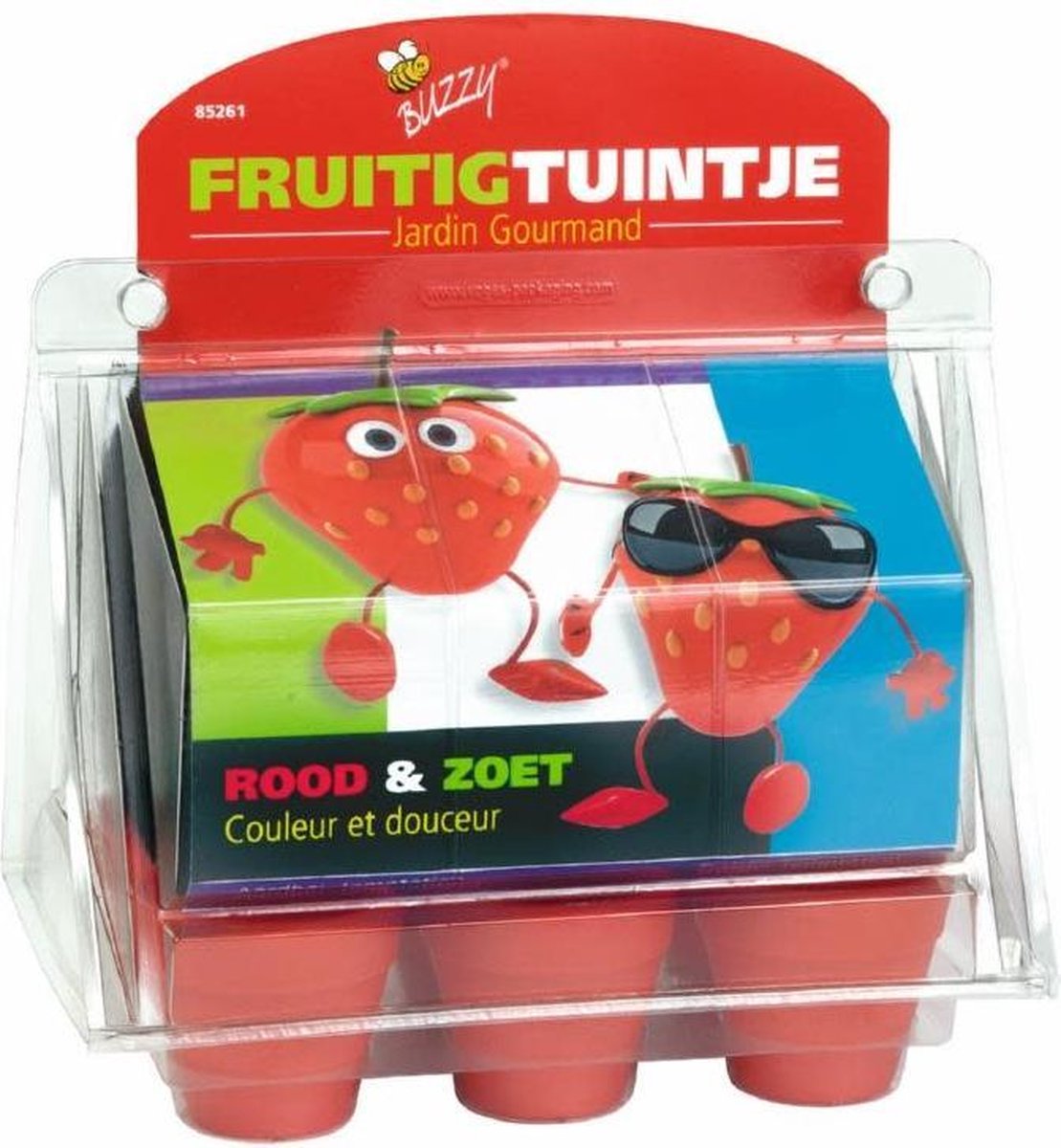 Buzzy Groentezaad Buzzy® Kids Kweekset Fruitig Tuintje
