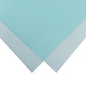 Zijdevloeipapier, inpakvellen, zijde papier, vloei papier 50x70cm kleur lichtblauw (480 vellen)