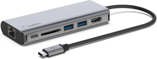 Belkin Meerpoorts 6-in-1 USB-C-adapter