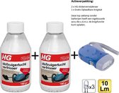HG stofzuigerlucht verfrisser - 2 stuks + Zaklamp/Knijpkat