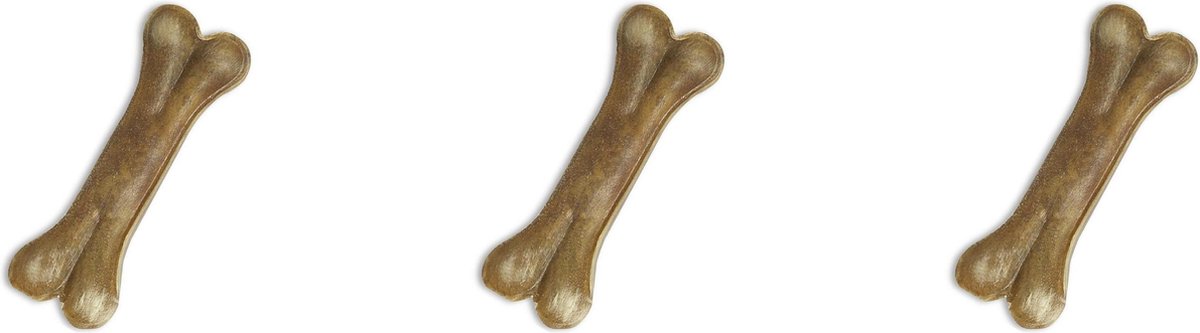 3 x Kauwbot Runderhuid + Pens 10 cm Kauwbotten Runderhuid Honden Snack Kauwbotjes Hondensnacks Hond