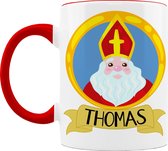 Sinterklaas Mok - Sinterklaas cadeau - Mok met naam - Met gratis cadeau inpak service