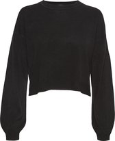Noisy may NMCHEN L/S O-NECK KNIT TOP S* Dames Trui - Maat L