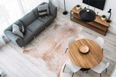 Mooyak - Vloerkleed Bestia - 130x170cm - Tapijt Goud / Lichtbruin