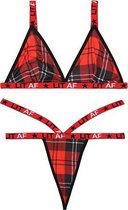 BH-Set Schotse Ruit Print - Sexy Lingerie & Kleding - Lingerie Dames