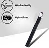 foto van Oplaadbare Lange Elektrische Aansteker - Duurzame Plasma Aansteker - Inclusief Cadeauverpakking - BBQ - Kaarsen - Zwart