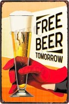 Retro Muur Decoratie uit Metaal Pub Signs 20x30cm DU-7420