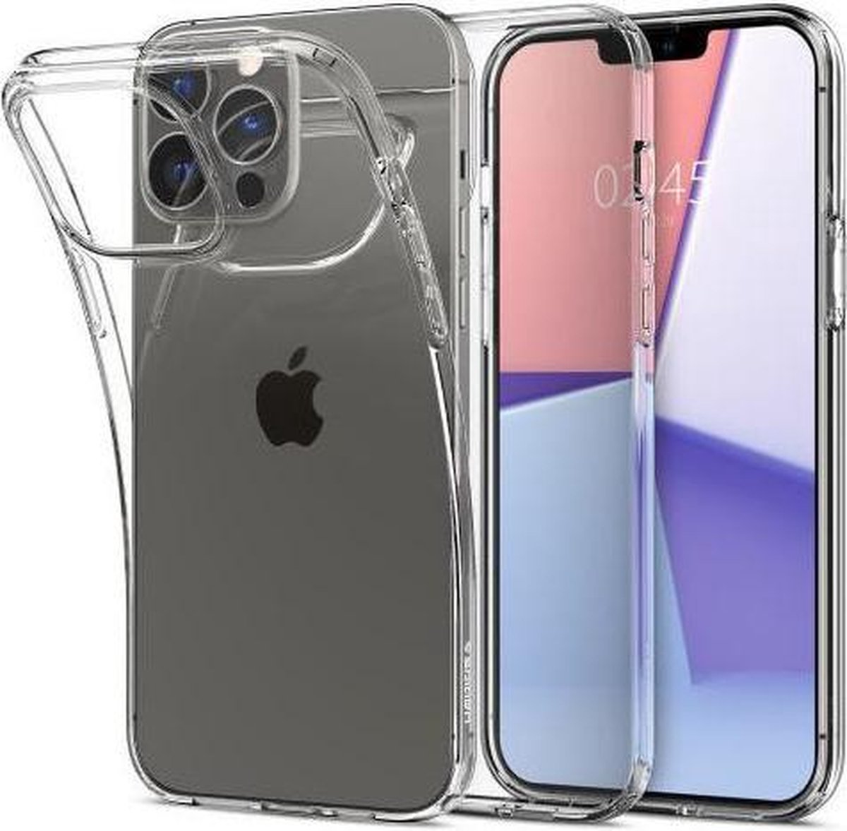 Spigen Crystal Flex Apple iPhone 13 Pro Hoesje Transparant
