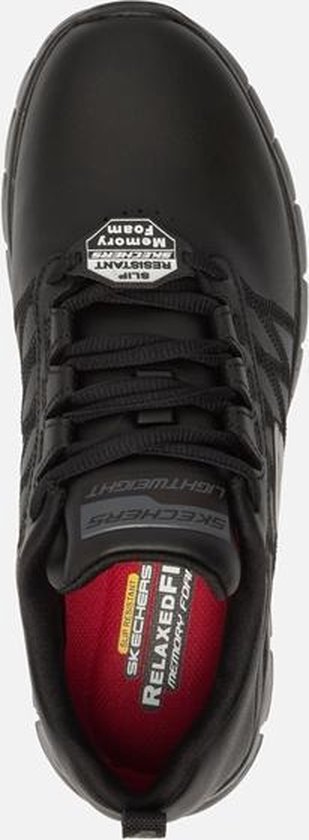 Skechers Work Sure Track Erath sneakers zwart - Maat 39 | Bestel nu!