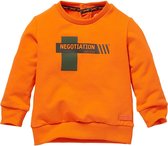 Quapi baby jongens sweater Leandro Orange Warm