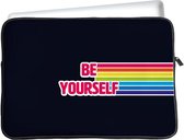 iPad 2021/2020 hoes - Tablet Sleeve - Be Yourself - Designed by Cazy