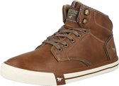 Mustang sneakers hoog Donkerbruin-42