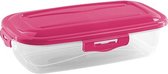 Hega lunchbox Paris 1 liter 22,5 x 13,8 x 6,1 cm roze