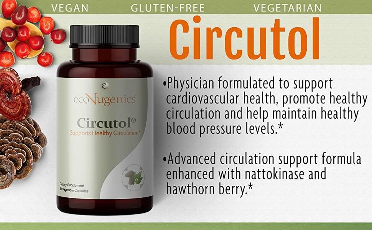 ecoNugenics - Circutol - 60 Capsules
